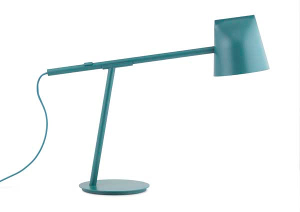 Normann Copenhagen Momento bordlampe, petrol - H: 44 cm. - Bahne